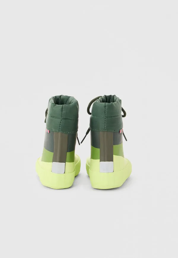 Резиновые сапоги alv с отпечатком лапы, унисекс Viking, Light Green/Green — фото 3