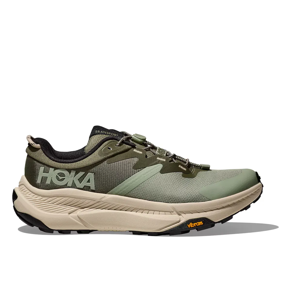 

Мужские горные ботинки Hoka TRANSPORT, зеленый