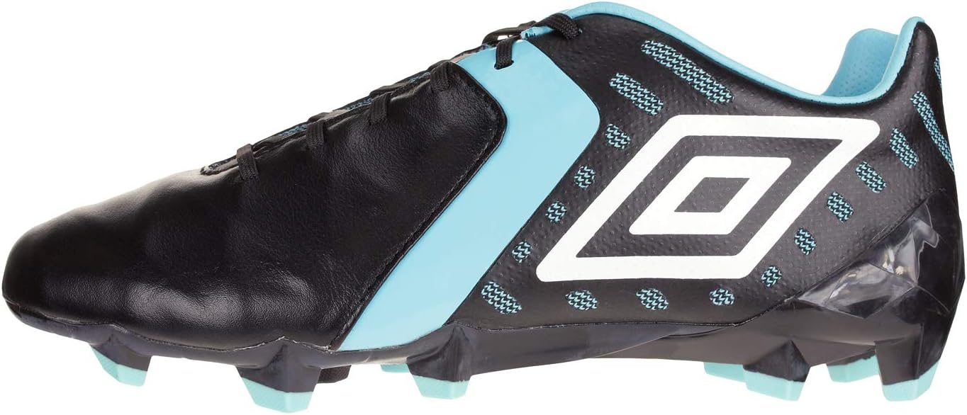 Футбольные бутсы Umbro Medusae II Pro для мужчин, для твердого грунта, варианты цвета, черно-белый — фото 3