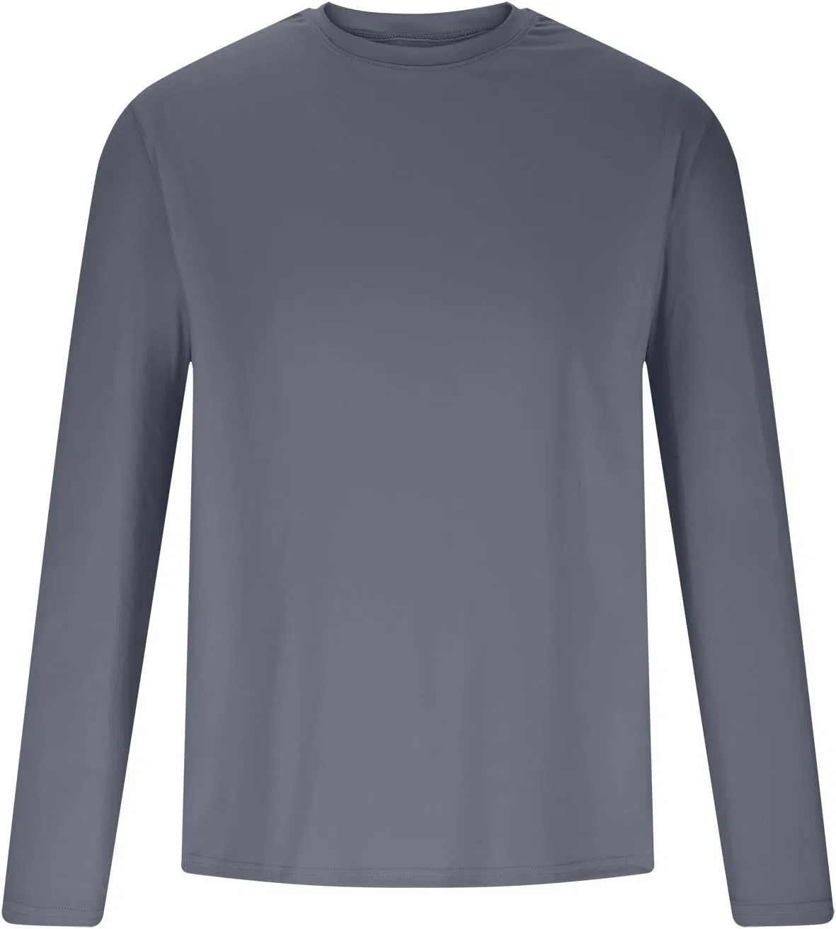 Футболка с длинным рукавом для защиты от солнца UPF 50+, Generic, Dark Gray — фото 3