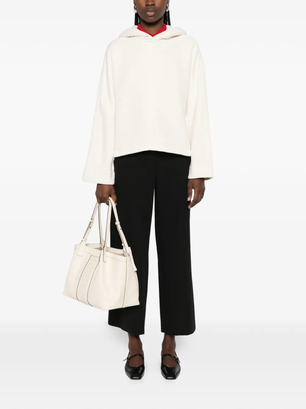 Брюки на кулиске цвета сммаргента Max Mara, черный — фото 2