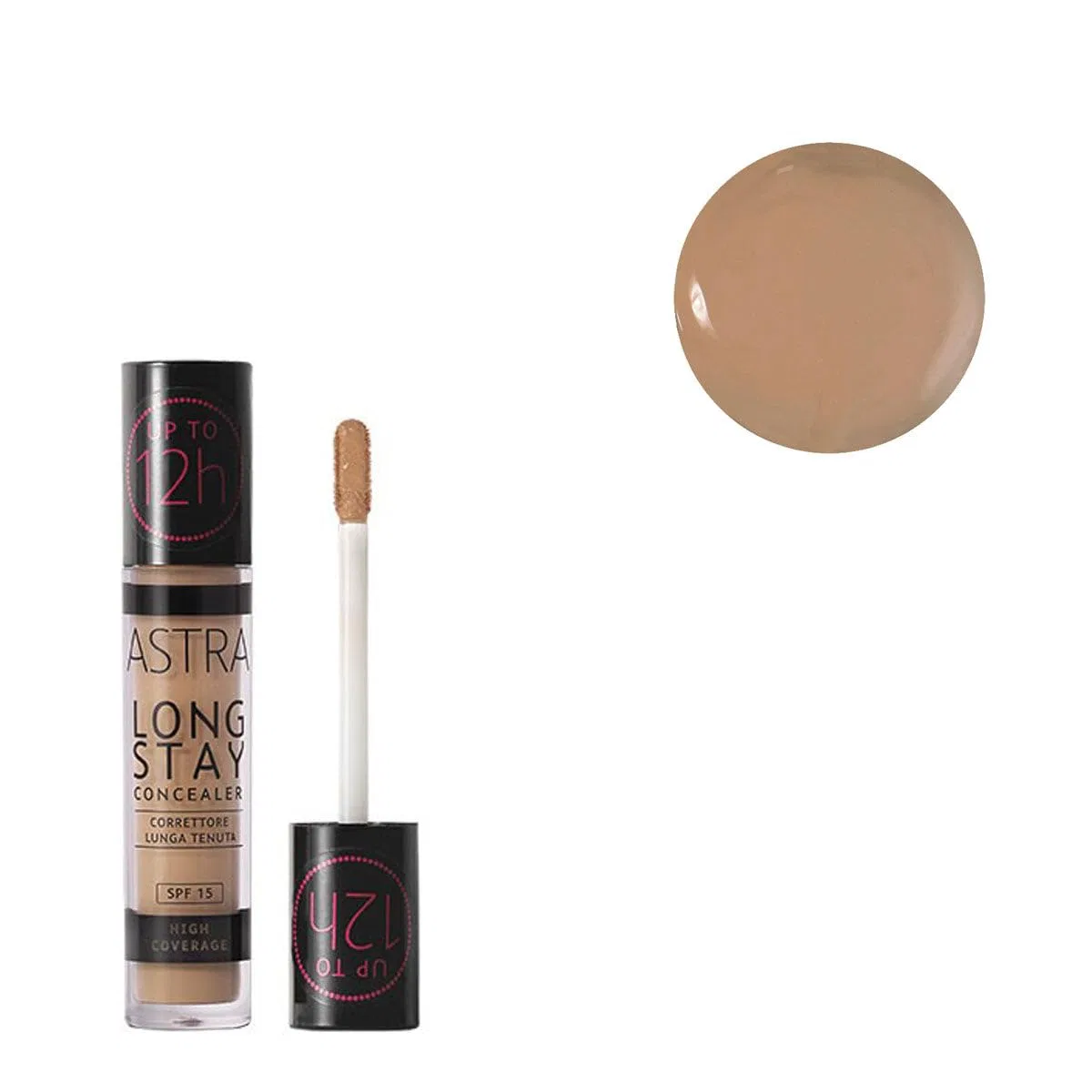 Стойкий жидкий консилер Long Stay 06N Truffle, 4.5 мл от Astra Makeup Astra, 06N - Truffle