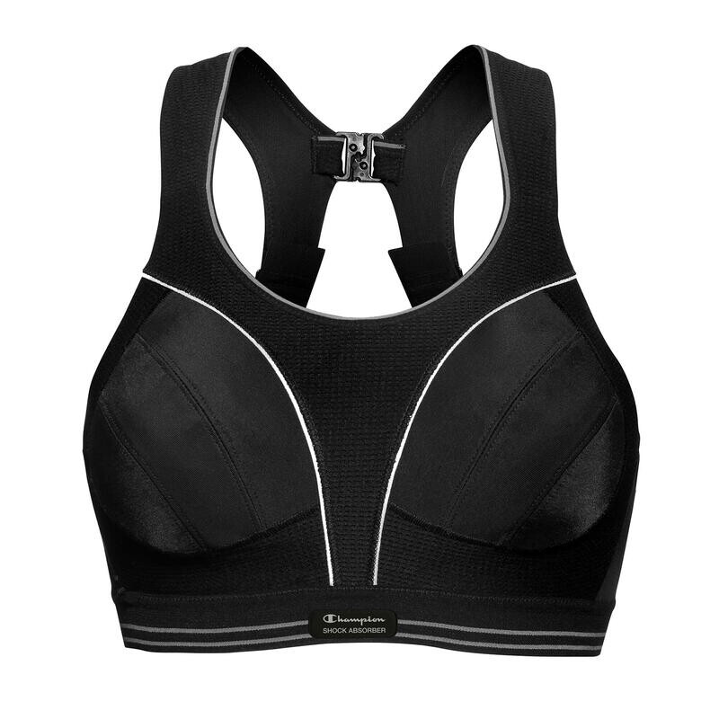 

Спортивный бюстгальтер Shock Absorber, черный/белый