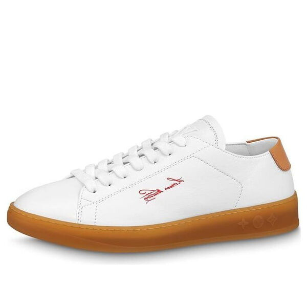 

Кроссовки lv resort sneakers 'white orange' Louis Vuitton, белый