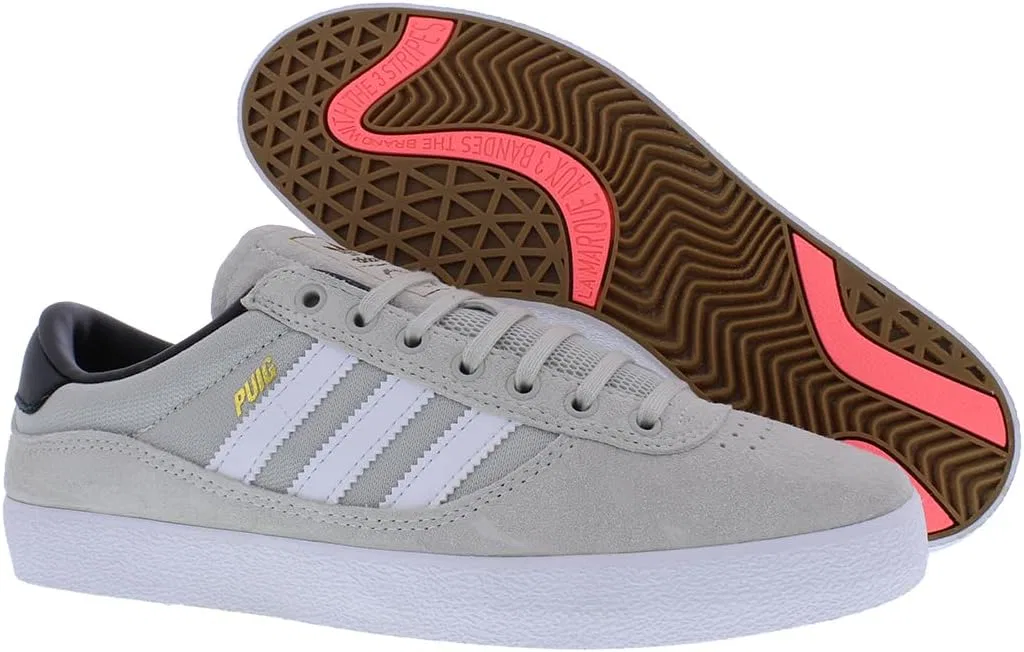 Кроссовки для скейтбординга adidas Puig Indoor, зеленые — фото 3