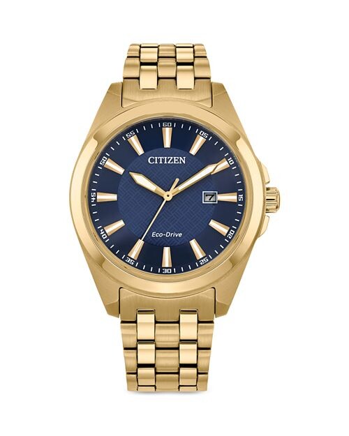 

Часы Eco Classic с браслетом из нержавеющей стали, 41 мм Citizen, цвет Blue