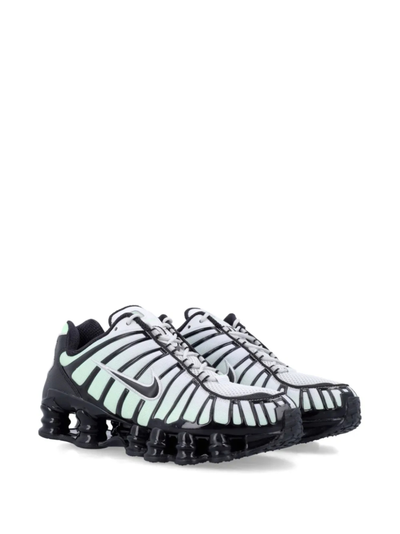 Кроссовки Shox TL Nike, черный — фото 2