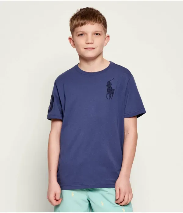 Футболка regular fit Polo Ralph Lauren, темно-синий