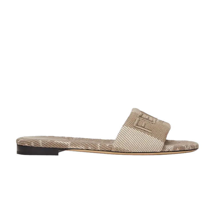 Кроссовки Fendi Wmns Sunshine Slide 'Denim Effect - Grey', серый