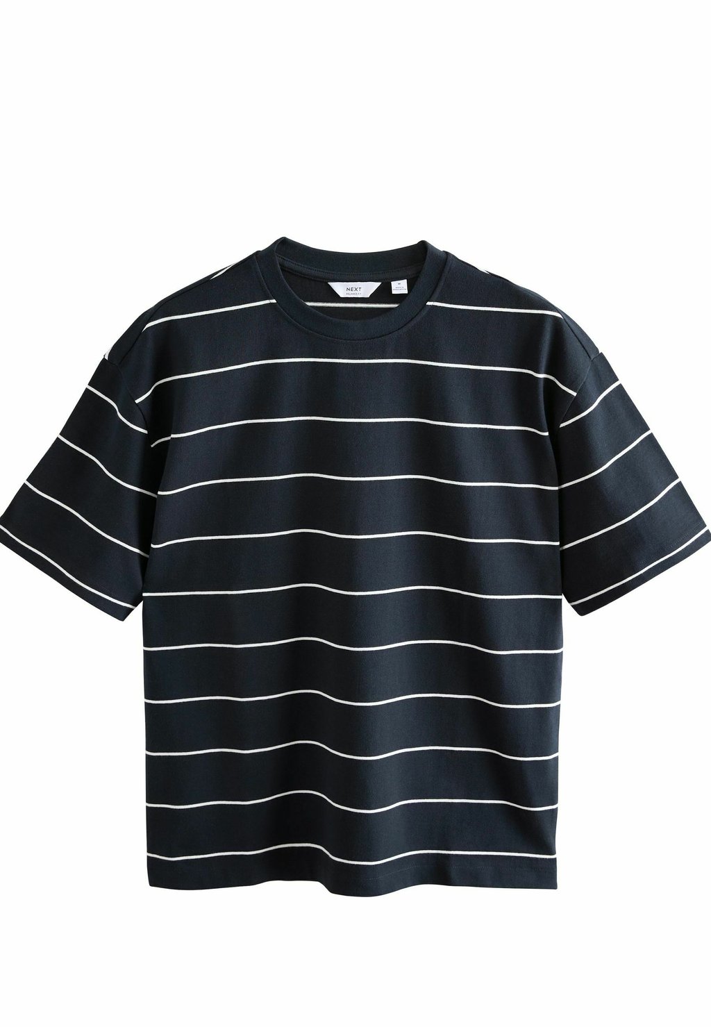

Футболка с принтом REGULAR FIT - STRIPE HEAVYWEIGHT Next, синий