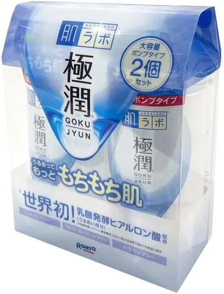 Лосьон Hada Labo — Увлажняющий Rohto Gokujun x, 400 мл