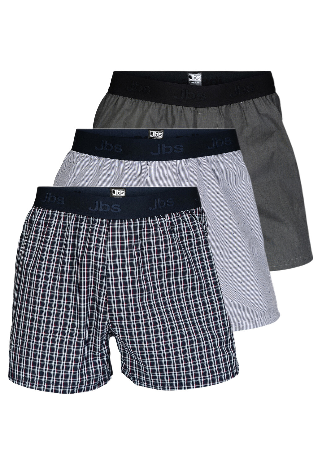 

Боксеры JBS Boxershorts Organic Cotton, цвет Grau / Blau