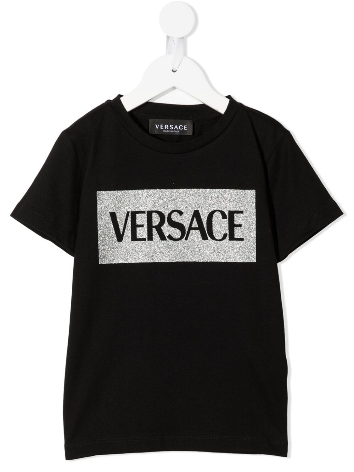 

Versace Kids футболка с логотипом, черный