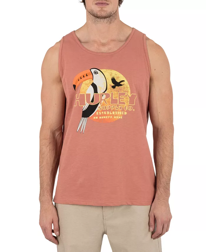 

Мужская майка Toucan Do It Hurley, розовый