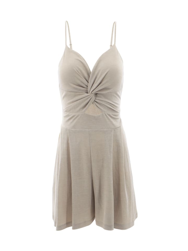 

Aiki Keylook Непревзойденное летнее платье бежевого цвета