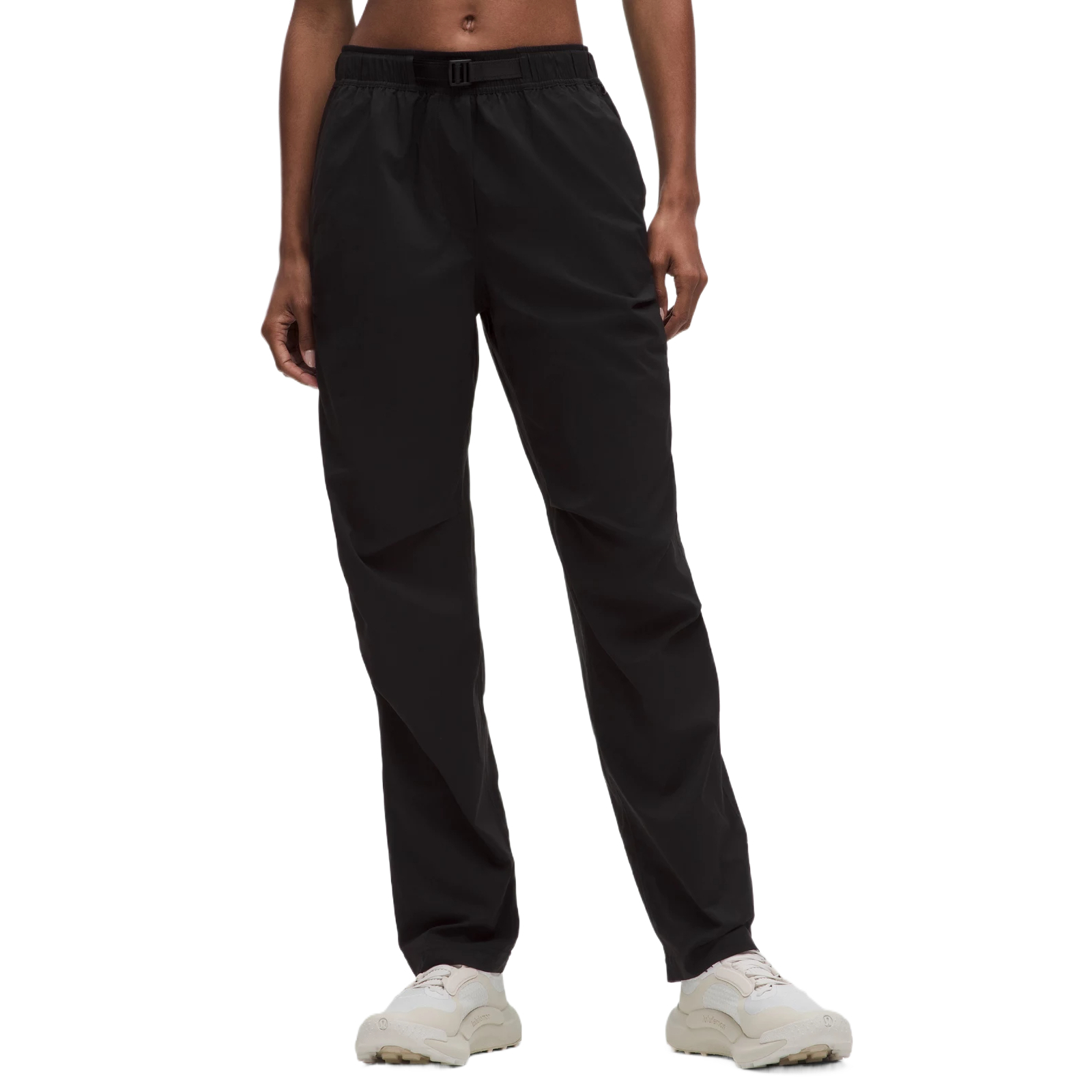 

Упаковываемые легкие спортивные брюки для женщин Lululemon, черный