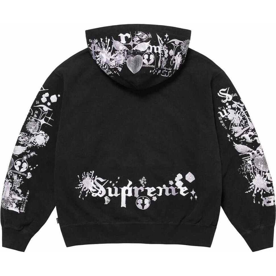 

Толстовка Supreme Aoi Zip Up, черный