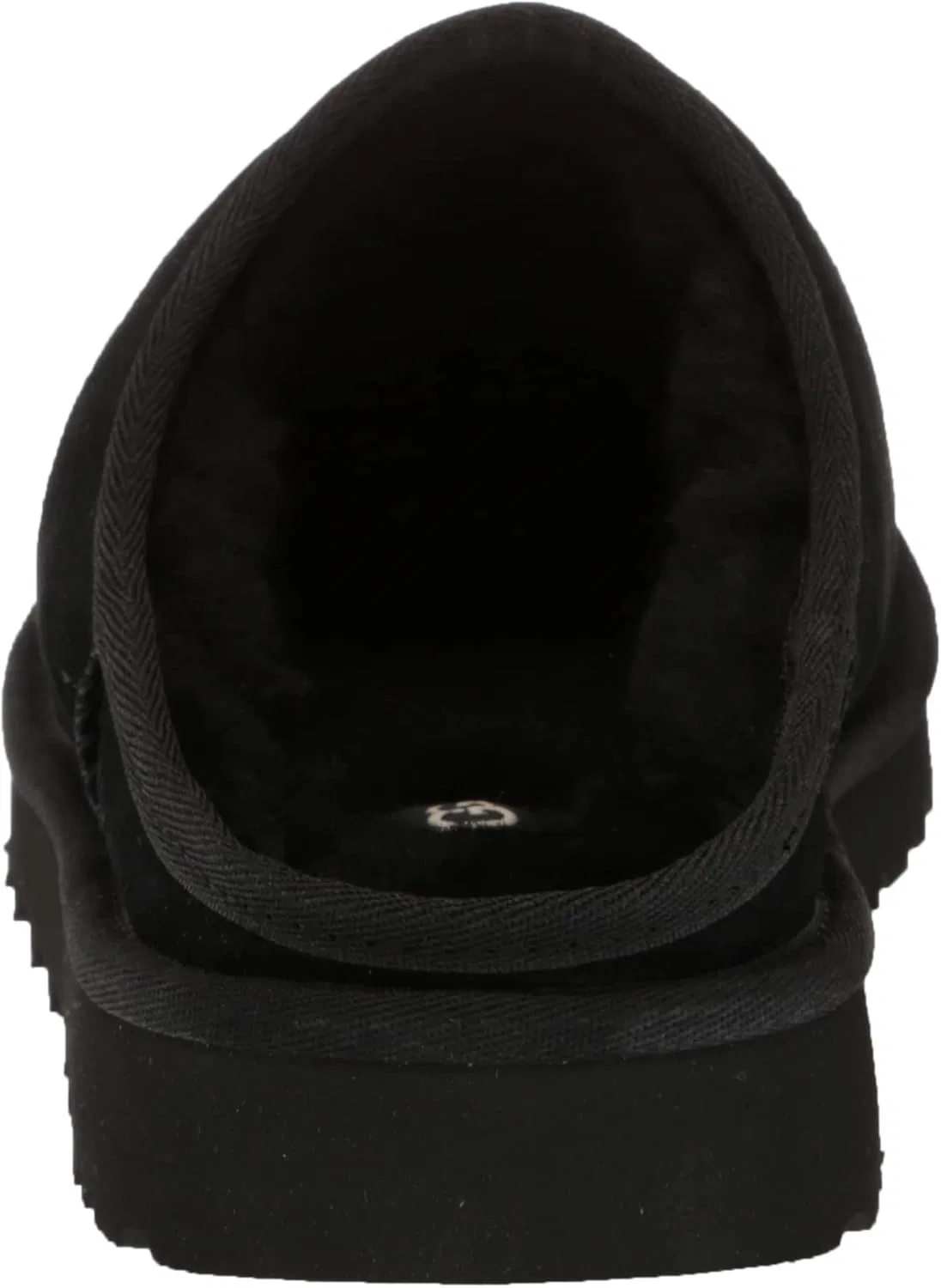 Мужские классические тапочки-слипоны UGG, Black — фото 3