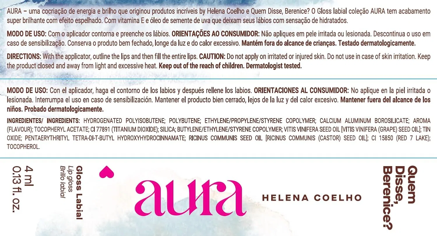 Жидкая матовая помада «Aura by Helena Coelho 8:44» от Quem Disse, Berenice? O Boticario — фото 3