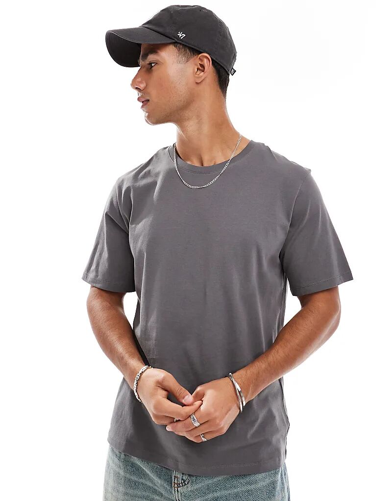 

Футболка Jack & Jones с круглым вырезом серого цвета