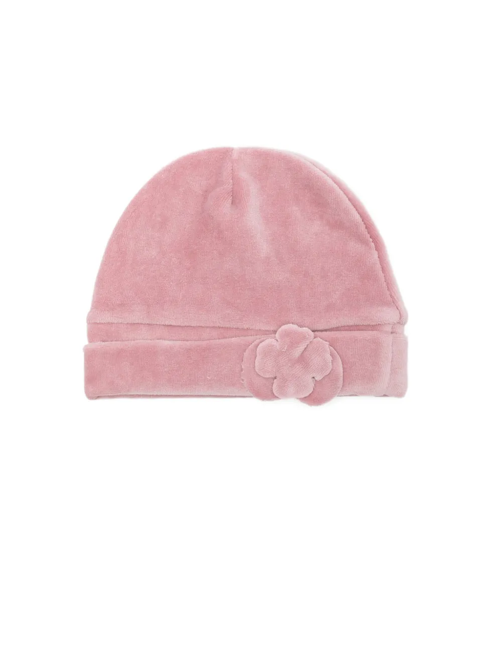 

Шапка с цветочными аппликациями LALALU, розовый