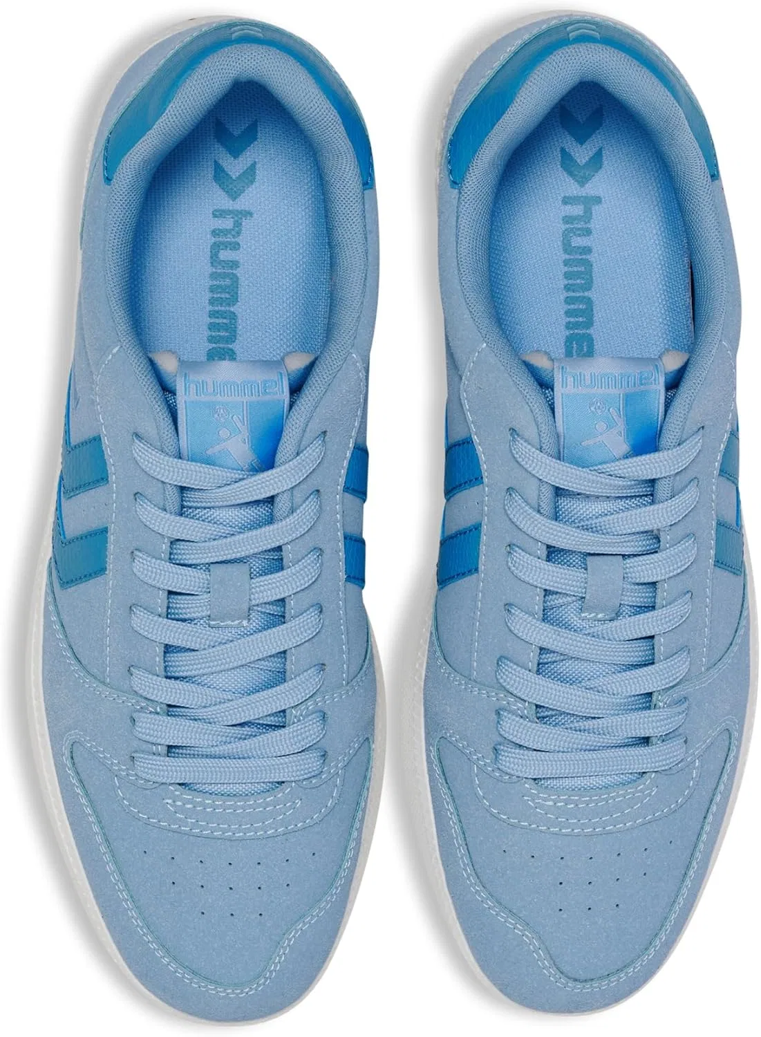 Шнурки Hummel, кроссовки, гандбол, идеальный размер для взрослых, Cerulean — фото 3