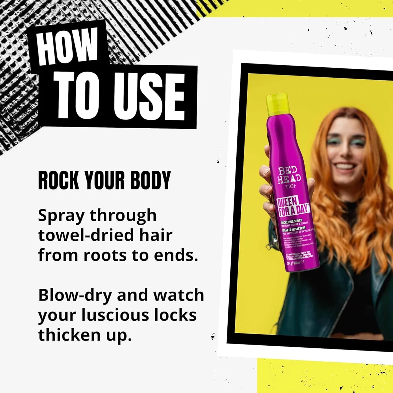 Спрей-пена для объема «Superstar Queen for a Day» от Tigi Bed Head Tigi — фото 4