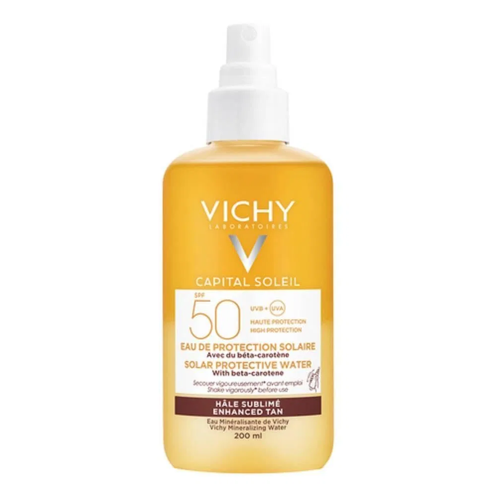 Солнцезащитный спрей-активатор загара Capital Soleil SPF 50 200 мл от VICHY Vichy