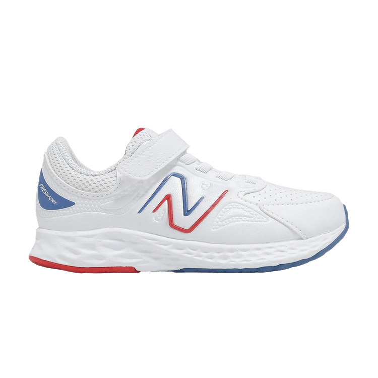 

Кроссовки New Balance Fresh Foam 76T V1 Little Kid Wide 'White Blue'