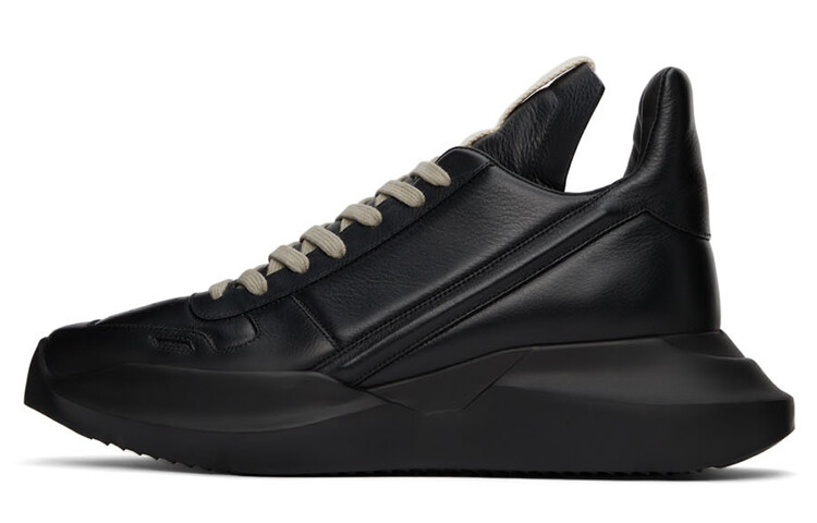 Обувь для образа жизни Женская низкая черная Rick Owens