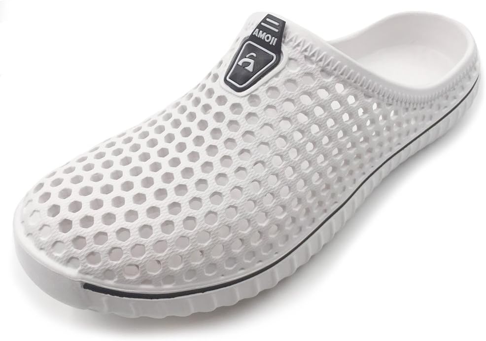 

Унисекс садовые сабо, тапочки, сандалии Amoji AM1702, белый