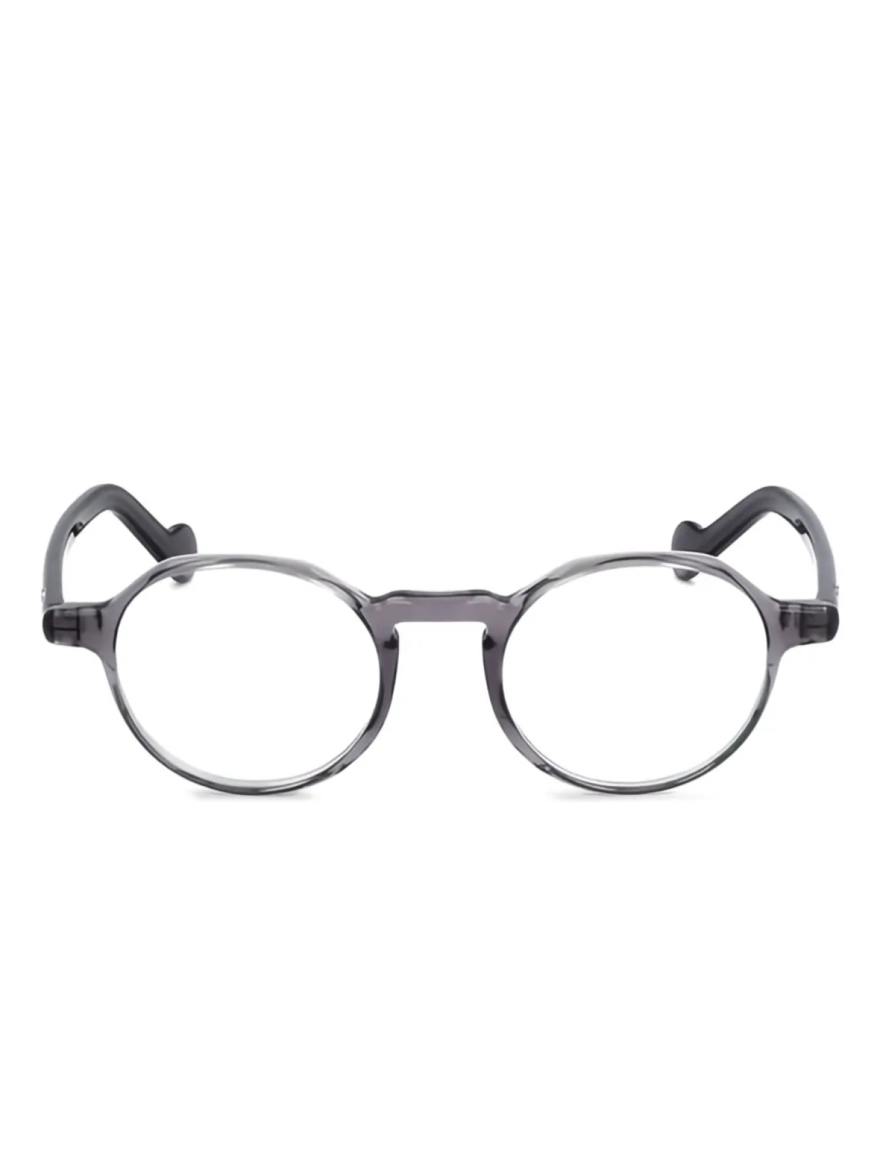 

Очки в круглой оправе Moncler Eyewear, серый