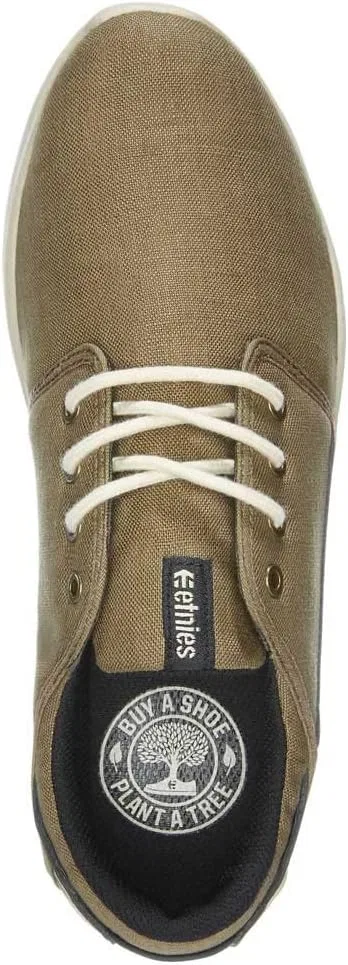 Мужские кроссовки для скейтбординга Etnies, цвет Olive/Tan/Gum — фото 4