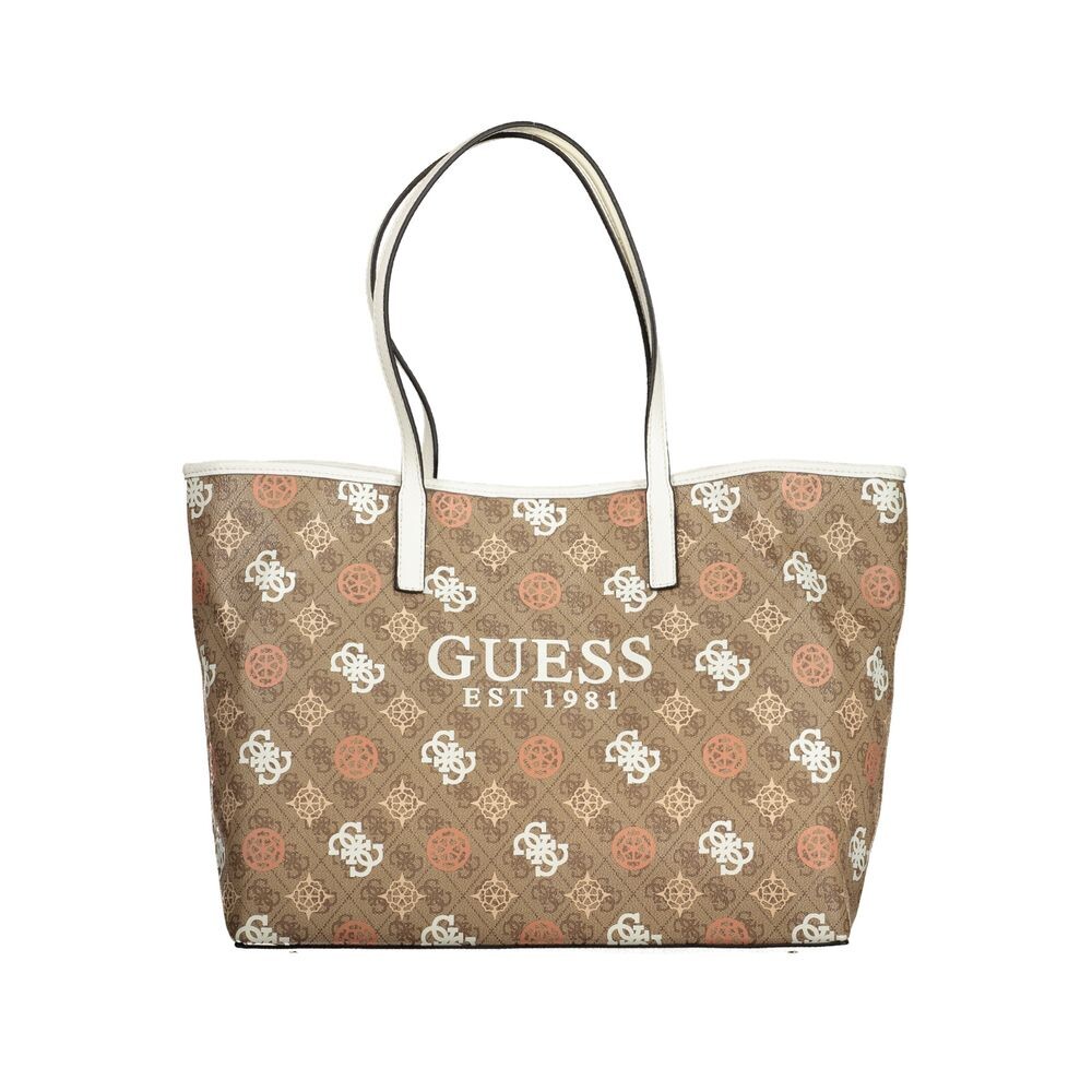 

Бежевая полиэтиленовая сумка Guess Shoes