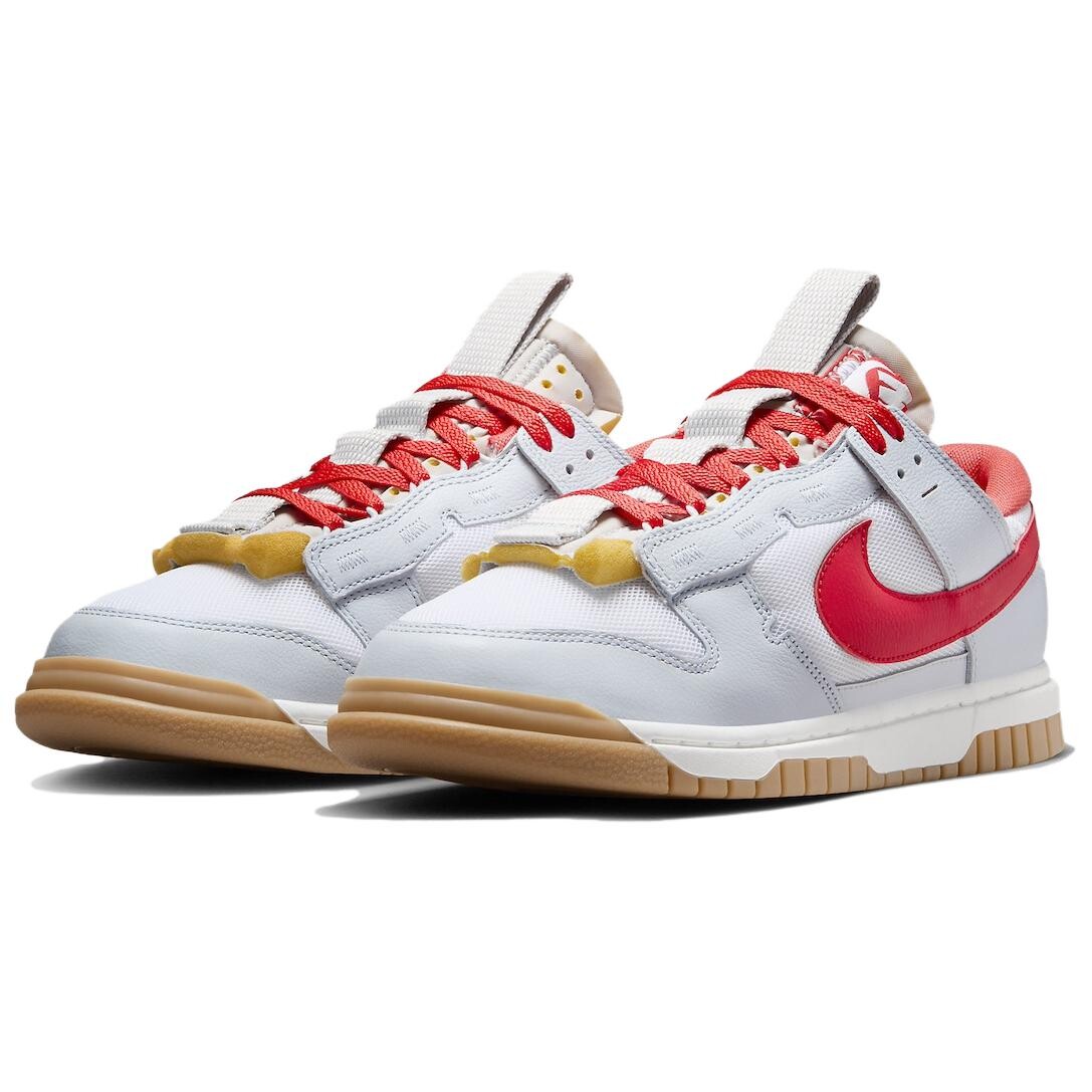 Мужские кроссовки Nike Air Dunk Jumbo White/Red — фото 2
