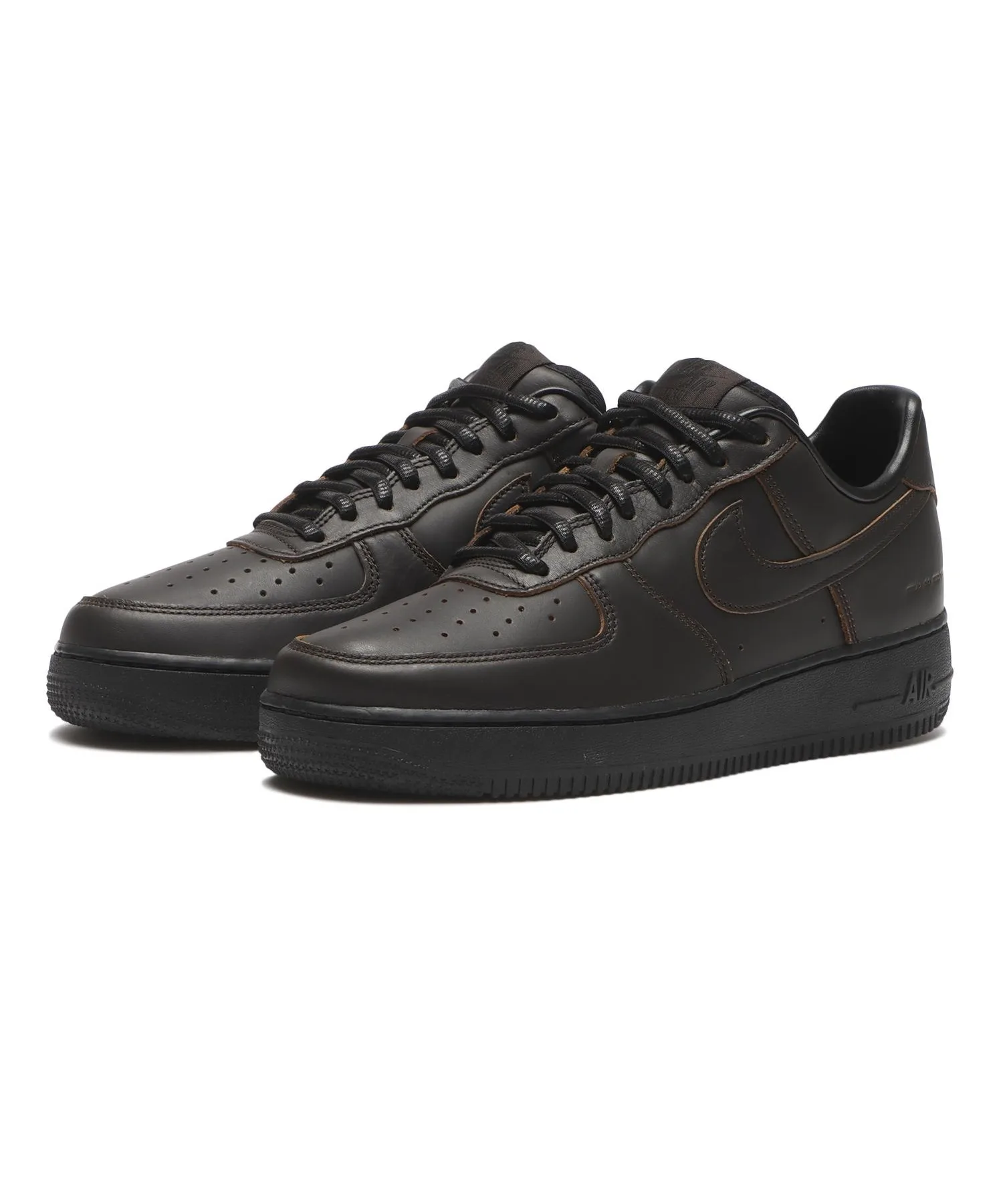 Кроссовки с амортизацией AIR FORCE 1 '07 PRM NIKE чёрные — фото 3