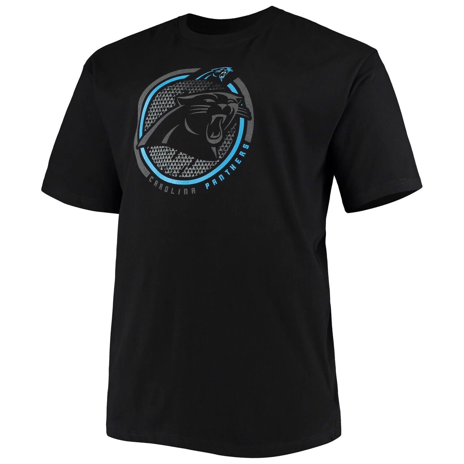 

Мужская фирменная черная футболка Carolina Panthers Big & Tall Color Pop Fanatics, Черный, Мужская фирменная черная футболка Carolina Panthers Big & Tall Color Pop Fanatics
