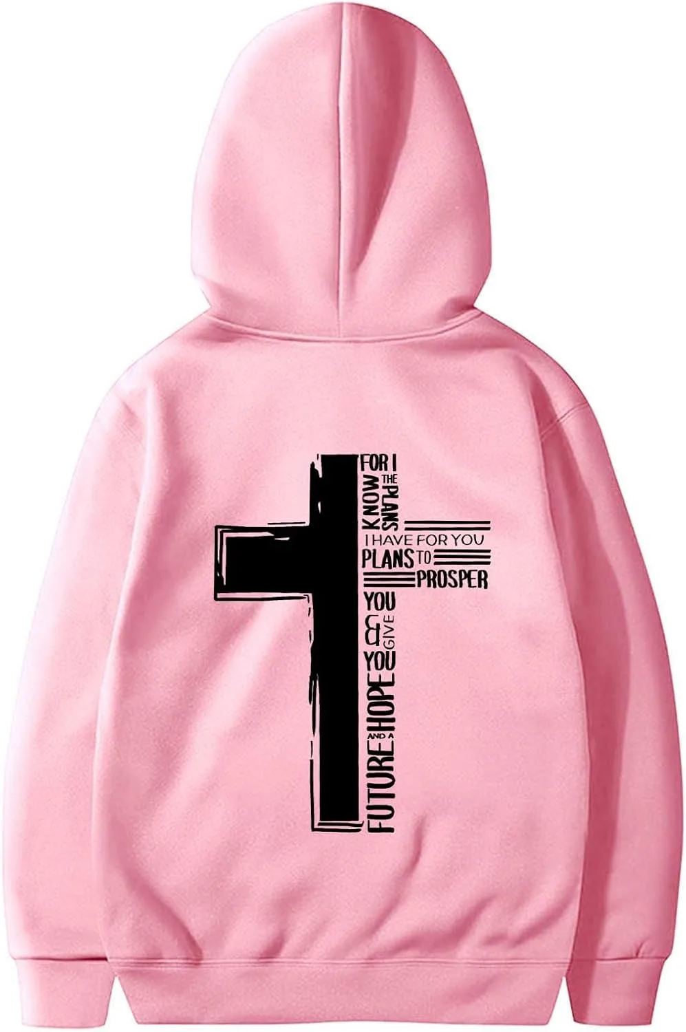 

Толстовка Christian с капюшоном для мужчин, принт Cross Graphic, карманы