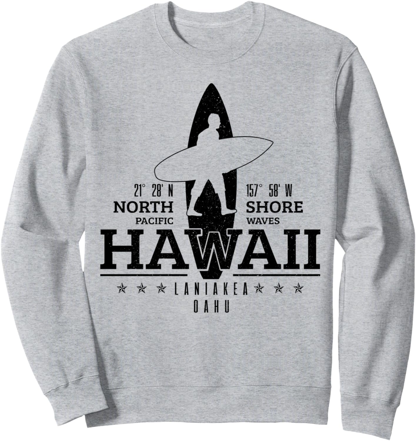 

Толстовка для серфинга на Гавайях, пляж Уахо, Северный берег, серая North Shore Hawaii Surfing Apparel Co., Серый, Толстовка для серфинга на Гавайях, пляж Уахо, Северный берег, серая North Shore Hawaii Surfing Apparel Co.