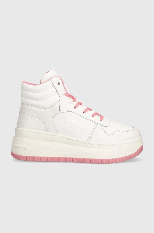 

Кроссовки TJW RETRO BASKET MC LACE UP Tommy Jeans, белый