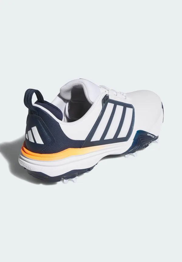 Гольф-Ботинки adipower 26 Adidas Performance, Cloud White Collegiate Navy Lucid Orange — фото 4