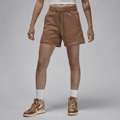 

Шорты Jordan Flight Fleece, цвет Archaeo Brown/Cacao Wow