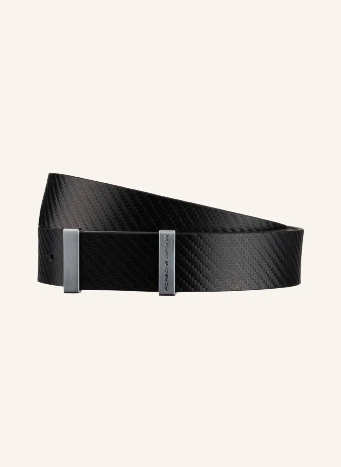 

Кожаный ремень Porsche Design, черный