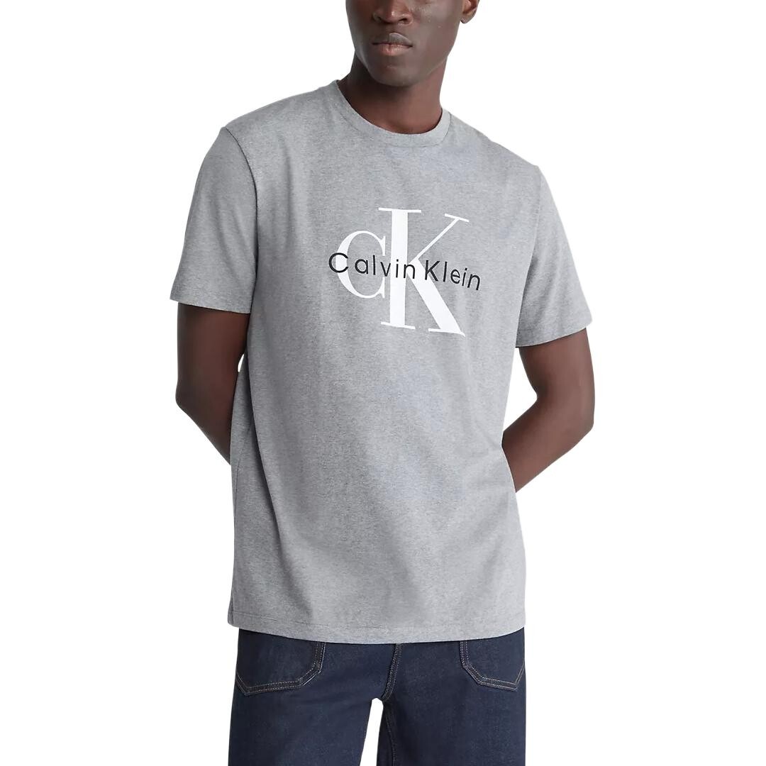 

Футболка мужская серая Calvin Klein, серый