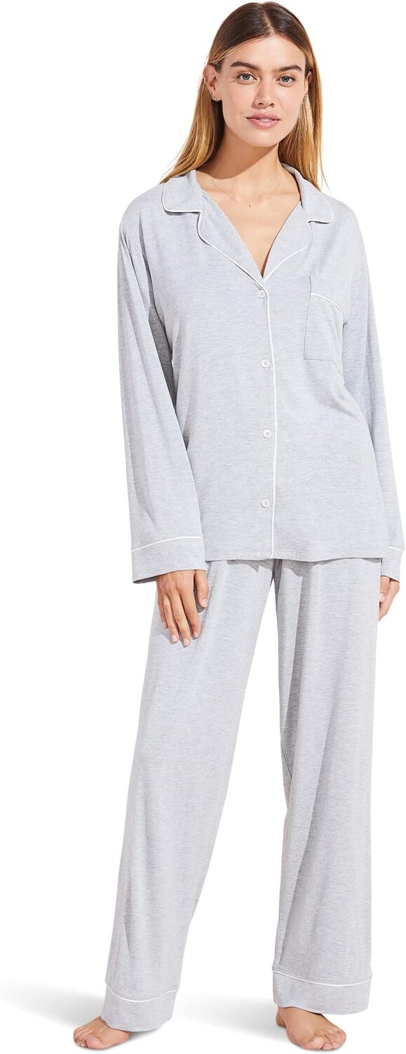 

Жизель - пижамный комплект Eberjey, цвет Heather Grey/Sorbet Pink