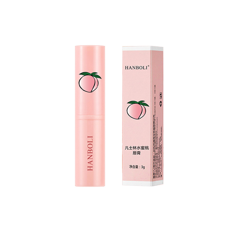 HANBOLI Осенне-зимний бальзам для губ Honey Peach Vaseline увлажняющий и питающий 3г/шт — фото 3