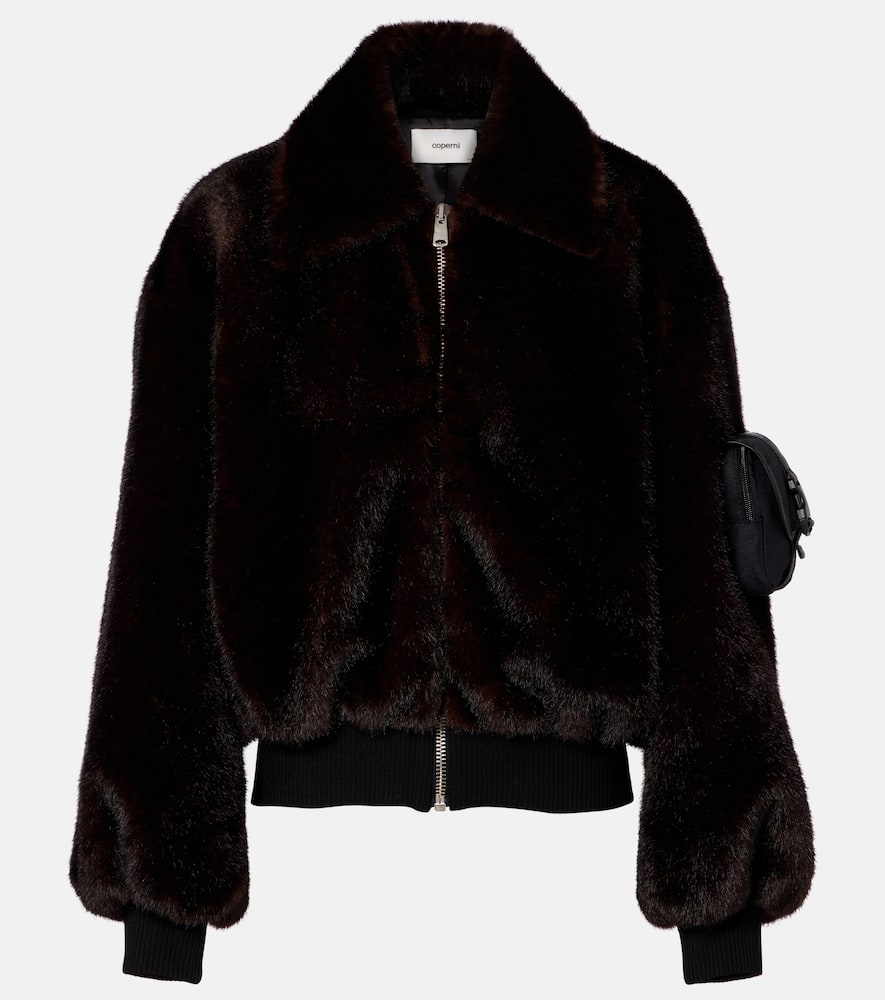 

Короткая бомбер-куртка Coperni, Brown