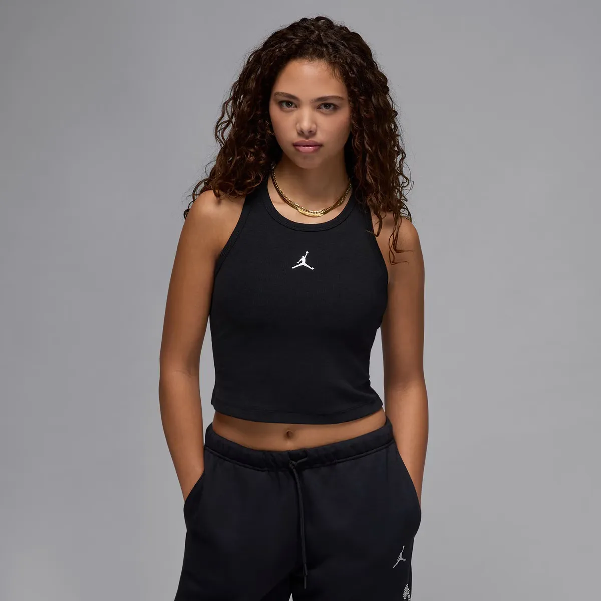 

Женская футболка Jordan Essentials Tank, черный