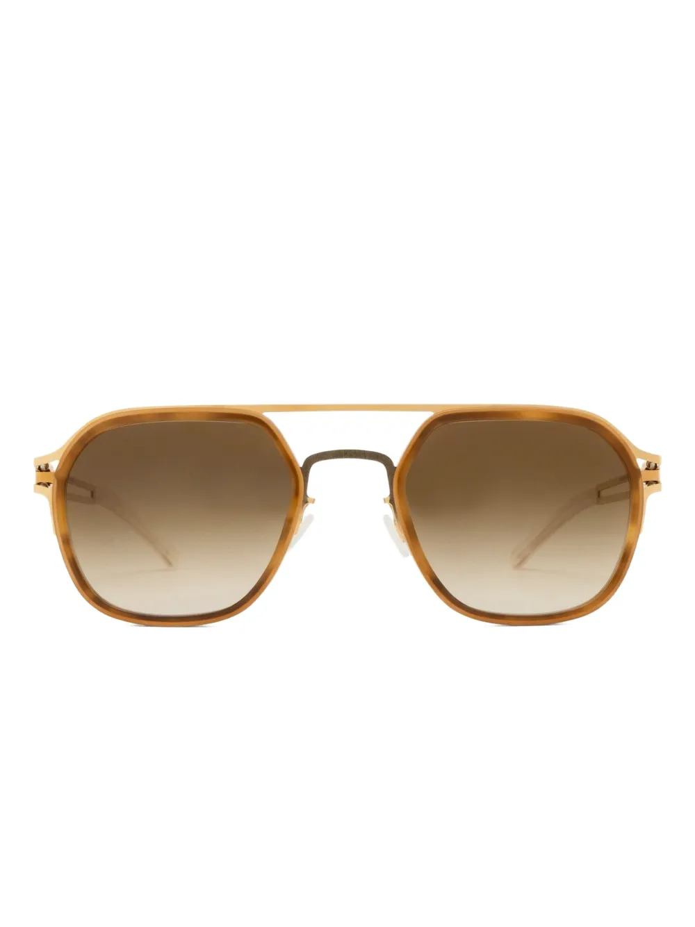 

Солнцезащитные очки-пилоты Leeland Mykita, желтый