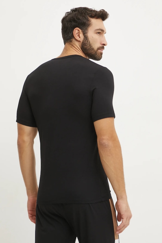 Набор из 3 футболок tshirt rn 3p bamboo BOSS, черный — фото 3